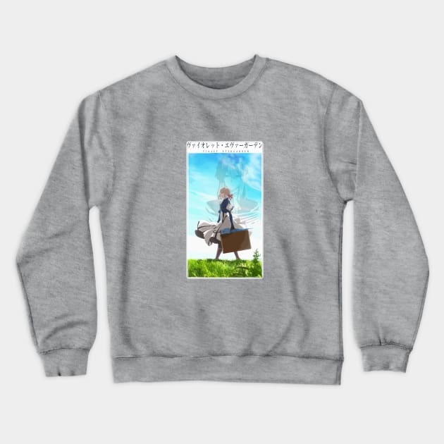 Violet Evergarden Crewneck Sweatshirt by Koburastyle